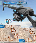 1080P HD Camera Drone Easy To Fly For Beginners And Kids And Adults With Two Batteries Carrying Case Stable Hover Trajectory