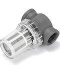 1 Inch Female NPT In Line Strainer For Garden Hose And High Pressure Washer Sediment Filter With 60 Mesh Stainless Steel Screen Durable Plastic Case Rustproof Corrosion Resistant 1 Inch 60 Mesh