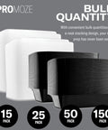 Stacks of 50 Pack Meal Prep Containers With Lids 28 Oz One Compartment To Go Bento Boxes shown in bulk quantity