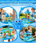 Rechargeable Cordless Water Table Pump With Magnetic No Drill Design Delivers Continuous Flow Fits Water Tables for kids