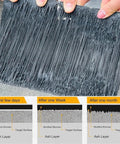 Close-up of Self Adhesive Roof Sealant Tape For Camper Leaks And Concrete Cracks Featuring Sbs Modified Bitumen showing texture