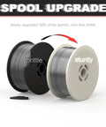 Two Pack 0.035 Inch Gasless Flux Core MIG Wire on upgraded ABS spool, E71T-GS, 4 Lb Total, for galvanized and stainless steel welding