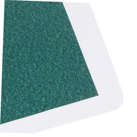 Close-up of Magnetic Flux Display Sheet Reusable Magnetic Viewing Film for Educational Projects, showing green textured surface.
