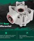 Straight Swap Rear Differential Assembly Built Tough For Can Am Commander 1000 Defender Hd5 And Outlander Models close-up view.