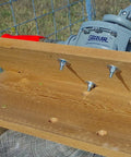 Heavy Duty Utility Hand Pump For Wastewater And Graywater Removal Priming And Bilge 10 GPM Half Inch Tapped One Inch Ends