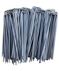 Sturdy 6 Inch Galvanized Steel Garden Stakes For Securing Weed Fabric Landscape Netting Ground Sheets Fleece And Christmas Decor Tough As Nails Heavy Duty Pegs Durable Outdoor Lawn And Garden Essentials 50 Pack