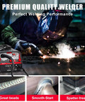 Upgrade Your DIY Game With This Awt 140A Mig Welder Machine in action, demonstrating smooth welding performance and great beads.