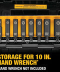 Impact Socket Set Three Eighths Inch Drive SAE Ten Piece With Adapters And Recessed Corner Sockets Built Tough As Nails For Tight Spaces