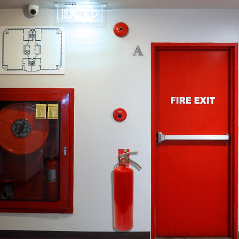 Heavy Duty Fire Extinguisher Mount Wall Bracket For 5 To 40 Lb Extinguishers Universal Fit With Screws Gaskets And Anchors Included