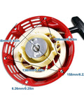 Pull Starter Kit For Predator 212cc And 196cc Engine And Honda GX160 GX200 with handle and dimensions shown