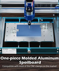 3018-PROVer V2 CNC Router For Beginners Newbie Friendly Compact Mini Milling And Engraving Kit with aluminum spoilboard