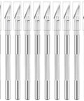 10 Pack Craft Knife Set With SK5 High Carbon Steel Blades For Pumpkin Carving, DIY Art And Stencil Projects, aligned vertically