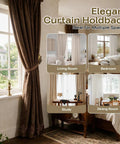 Elegant Curtain Holdback for Living Room, Bedroom, Study, Dining Room, Ideal for multiple spaces, stylish design.