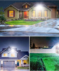 JUDYSSY Security Lights 30W Led Flood Light Outdoor Spotlight Floodlight Refle, Cool，Warm，Warm illuminating houses at night.