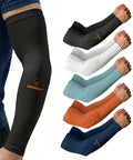 All Day Cool Arm Sleeves For Men And Women With UV Protection, Compression Fit, Tattoo Cover Up Sleeves In Black, White, Blue, Orange, Navy