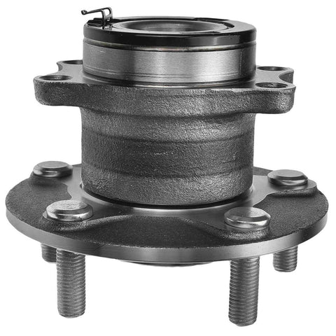 Rear Wheel Hub And Bearing Assembly Two Pack For Mitsubishi Outlander 3.0L 2007 2013 And 2.4L 2008 2013 showing hub close-up