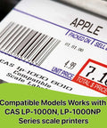 Thermal Head Printer Replacement Part For CAS LP-1000N And LP-1000NP Scales label on scale printer close-up