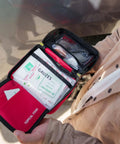 Open Two Person Day Trip First Aid Kit With Bandages Gauze And Butterfly Closures For Outdoor Adventures Grab And Go Emergency Medical Kit