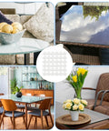 Heavy Duty Adhesive Non Slip Bumper Dots For Glass Tables And Cabinets Provide Dang Good Grip While Keeping Furniture Straight Up Safe From Daily Scratches And Slipping Hazards on various glass tables