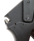 Detail of Mini Stripax Plus Automatic Wire Stripper And Cutter For 28 To 18 AWG PVC And Teflon Insulated Wires, black handle close-up