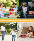See Through TPU Toy Organizer Bags With Zippers Extra Large Large And Medium Pouch Set Waterproof Clear Storage for travel