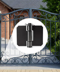 Beefy Weld On Gate Hinges Heavy Duty Cast Iron 3.2 By 3.7 Inch 0.17 Inch Thick Weldable for metal gates illustration