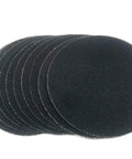 Silicon Carbide 60 Grit Screen Sanding Discs, 17 Inch, Two-Sided Mesh Discs, 10-Pack for Floor Refinishing, stacked view