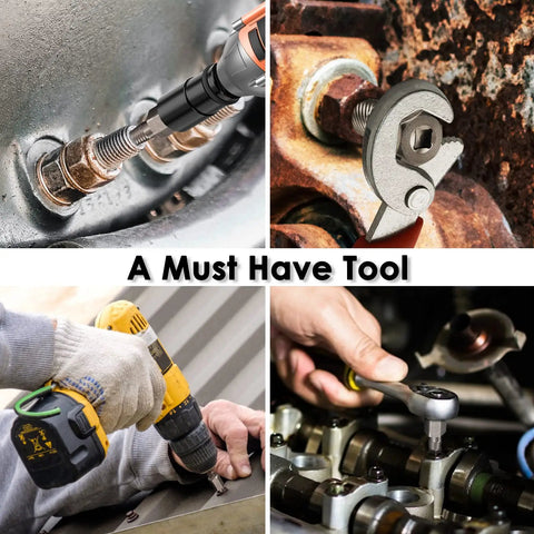 Pro Grade 25 Piece 3/8 Inch Drive Screw Extractor Set used with power tools and air tools for removing broken bolts and screws.