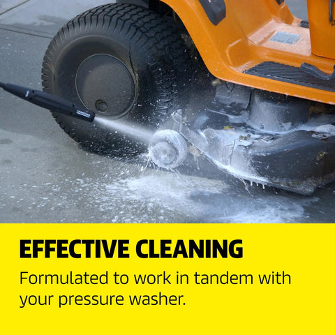 All Purpose Pressure Washer Detergent That Powers Through Dirt And Grime On Fences Siding Patios Driveways Sidewalks And Concrete Highly Concentrated Formula Makes Up To 20 Gallons Universal Compatibility With Most Gas And Electric Machines cleaning a vehicle