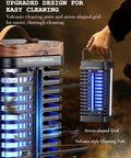 Dual LED Bug Zapper Outdoor 15W Mosquito Zapper 4200V Electric Fly Trap Western Theme IPX4 Waterproof 5.9 Ft Cord design