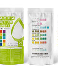 8 In 1 Aquarium Water Test Strips Checks Ph Ammonia Nitrite Chlorine Hardness And Alkalinity In Seconds With 25 Fast Sheets packaging with color charts