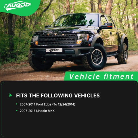 Front End Suspension Kit For Ford Edge 2007-2014 And Lincoln MKX 2007-2015 Includes 2 Lower Control Arms With Ball Joints, 2 Sway Bar Links, And 4 Tie Rod Ends Bolt-On Ready-To-Install. fitment chart for Ford Edge and Lincoln MKX