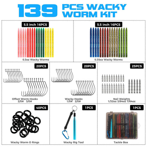 All In One Bass Fishing Lures Kit for Anglers ✓