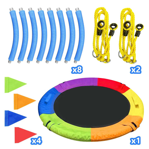 Heavy Duty 750Lb Saucer Tree Swing With Adjustable Straps, Multi Strand Ropes And 360 Degree Swivel parts and accessories