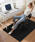 Office Chair Mat For Hardwood Floor No Slip Protection For Rolling And Gaming Chairs 36x48 Inches Heavy Duty Floor Protector