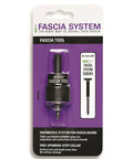Deckfast Fascia Tool For PVC And Composite Deck Fascia Boards With Pre Drills And Countersinks To Depth Every Time package