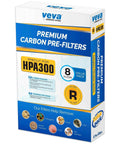 Image of 8-pack carbon activated pre filters box for HPA300 air purifier replacement precise fit no hassle install reduces dust