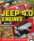 4.0L Inline Six Engine Rebuild And Modification Guide with Jeep Wrangler cover and rebuilt engine photo