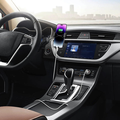 Lightning CarPlay Cable For iPhone Fast Charge And Data Transfer USB A To Lightning Cord 3Ft in car setup