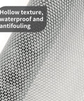 Close-up of the Heavy Duty PVC Drainage Mat 3 Ft By 10 Ft, One Quarter Inch Thick, showcasing its textured surface.