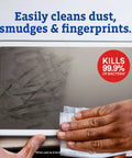 Screen Sanitizing Wipes For Electronics Bleach Free Cleaning Wipes With Citrus Scent 75 Count non abrasive and safe for screens