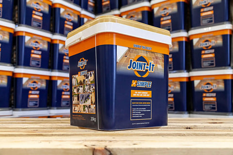Easy To Use Polymeric Sand Alternative For Pavers And Flagstones, Haze Free Joint Filler For Wet Application, 44Lb Bucket