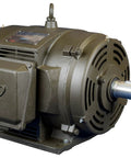 Heavy Duty Three Phase General Purpose Electric Motor 1HP 575V 1200RPM ODP Enclosure 145T Frame Premium Rolled Steel For Pumps Compressors Conveyors Fans And Blowers, side view