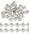 M6 Sliding T Nuts For 3030 Aluminum Extrusion 30 Pieces Hammer Head Drop In Nuts 8 mm T Slot European Standard 3030 Series