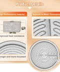 Product details of Upgraded 9 To 10 Inch Radiant Surface Element For Frigidaire Electrolux Kenmore Cooktops with features highlighted.