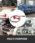 6 Ton Porta Power Kit With 1.2m Oil Hose Hydraulic Jack Ram used in auto body frame repair and restoration environments