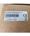 Label on Heavy Duty 8Lsa35 Db030S000-3 Industrial Synchronous Servo Motor box showing model details and assembly information.
