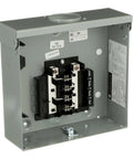 Open view of Single 125A Outdoor Main Lug Load Center, 8 Spaces / 16 Circuits, Top or Bottom Feed, 3-Wire, 22,000 AIC Rated Weatherproof NEMA 3R