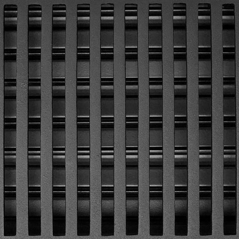 Contemporary Solid Cast Aluminum Vent Cover With Adjustable Dampers For Easy Airflow Control At Home, Matte Black Finish