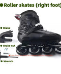Roller Skate Replacement Brake Pad Set For Adult Inline Skates With 70mm To 80mm Wheels Non Slip Safety Brake Block